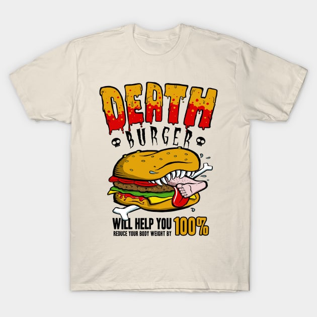 Fast food death T-Shirt by OsFrontis